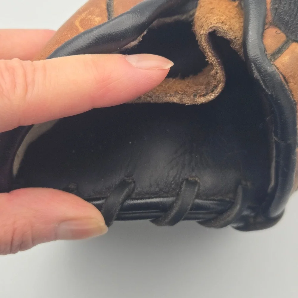 Easton Baseball Glove NAT70 12-3/4" RHT Natural Series Genuine Tanned Leather - Picture 14 of 15